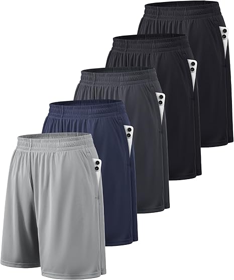 Athletic Shorts for Men with Pockets