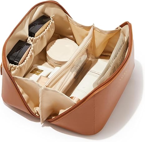 Travel Makeup Bag,Large Capacity Cosmetic Bags for Women