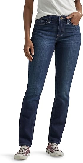 Women's Legendary Mid Rise Straight Leg Jean