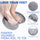 Shower Foot Scrubber Mat