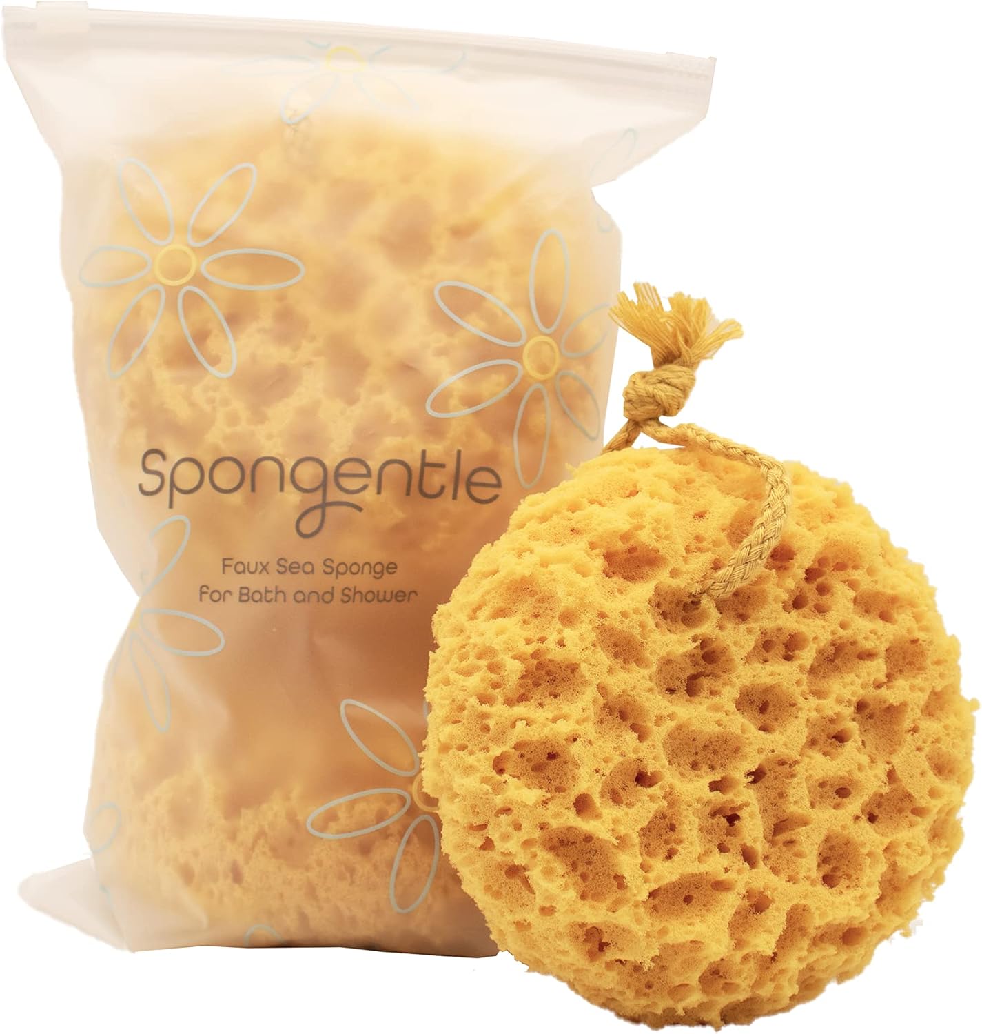 Spongentle Deep Cleansing Body Loofah Sponge,