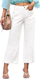 Wide Leg Jeans for Women Trendy High Waisted