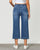 Capri Jeans for Women Wide Leg High Waisted