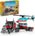 Creator 3 in 1 Flatbed Truck with Helicopter Toy