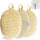 Natural Loofah Sponge Exfoliating Body Scrubber (3 Pack)