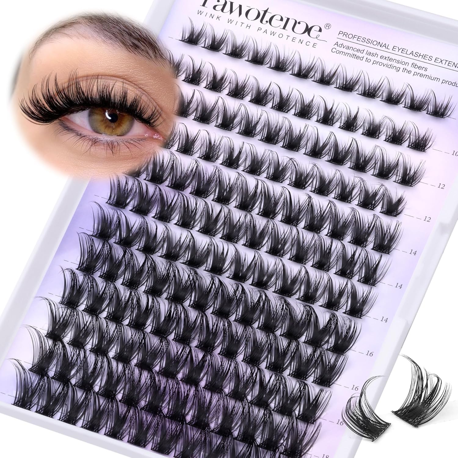 Lash Clusters Wispy Cluster Eyelash Extensions